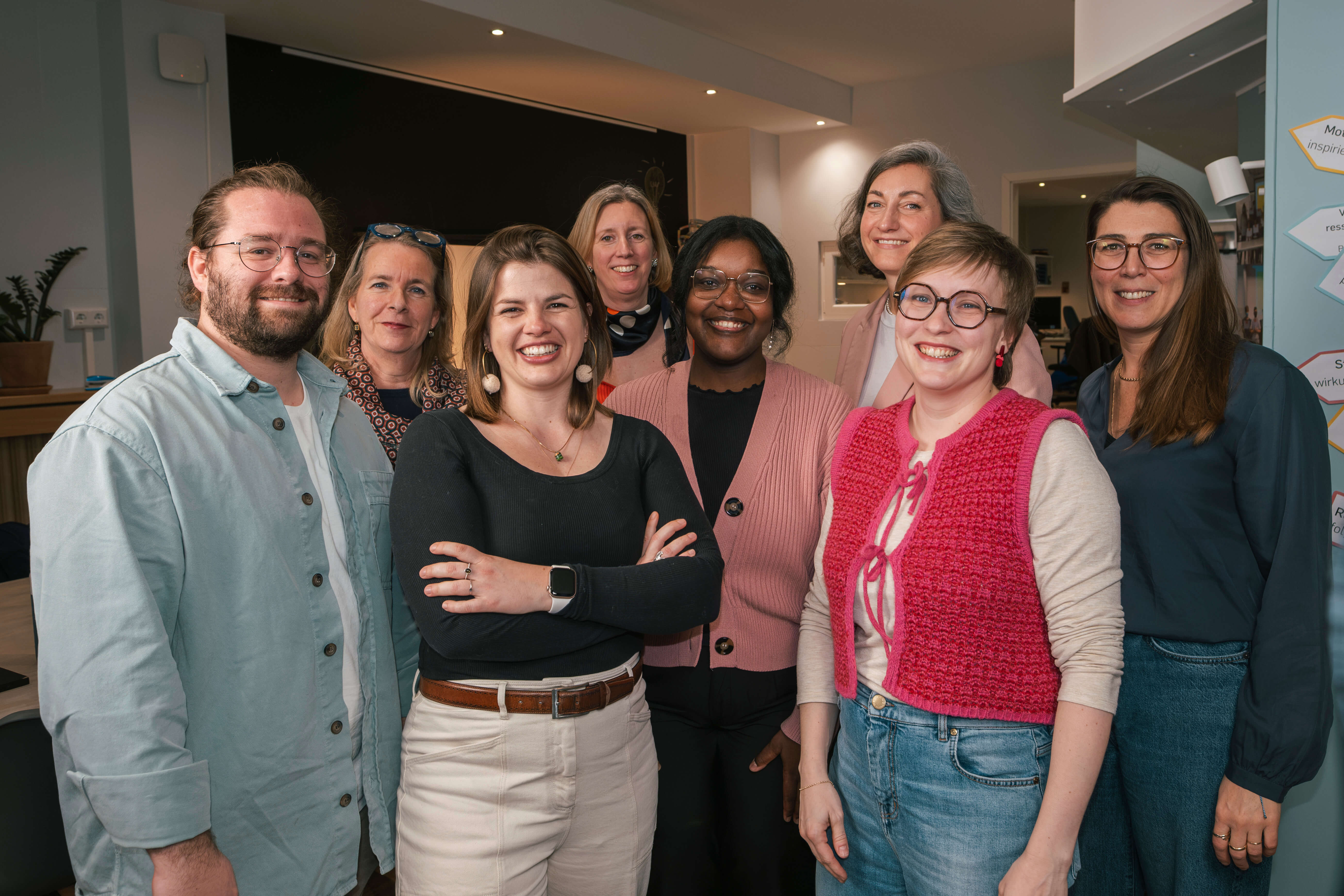 picture illustrating team conference